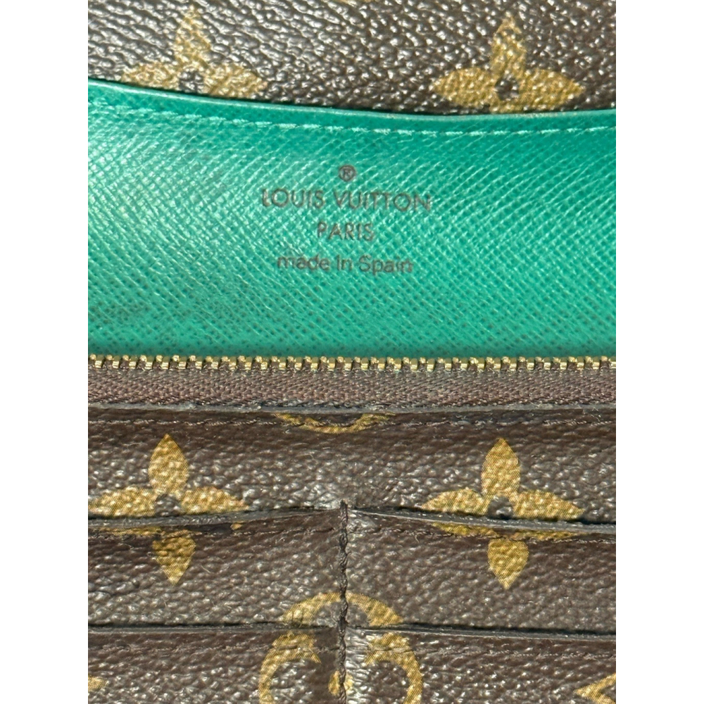 Louis Vuitton Portefeuil Emily Green Monogram Long Wallet - Picture 9 of 14